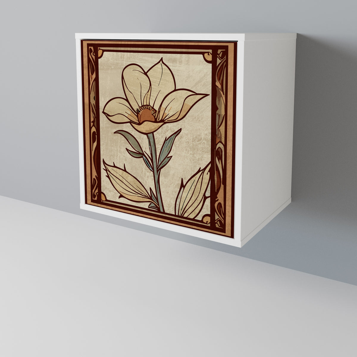 TIMELESS FLORA Jednodveřová komoda