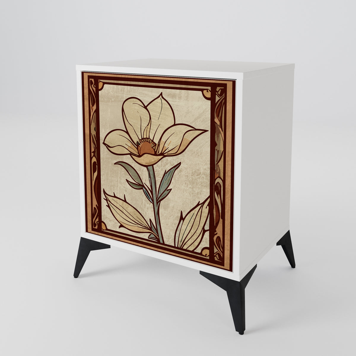TIMELESS FLORA Jednodveřová komoda