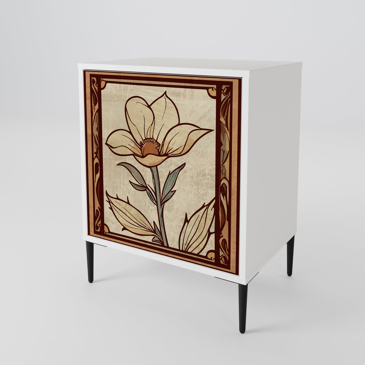 TIMELESS FLORA Jednodveřová komoda