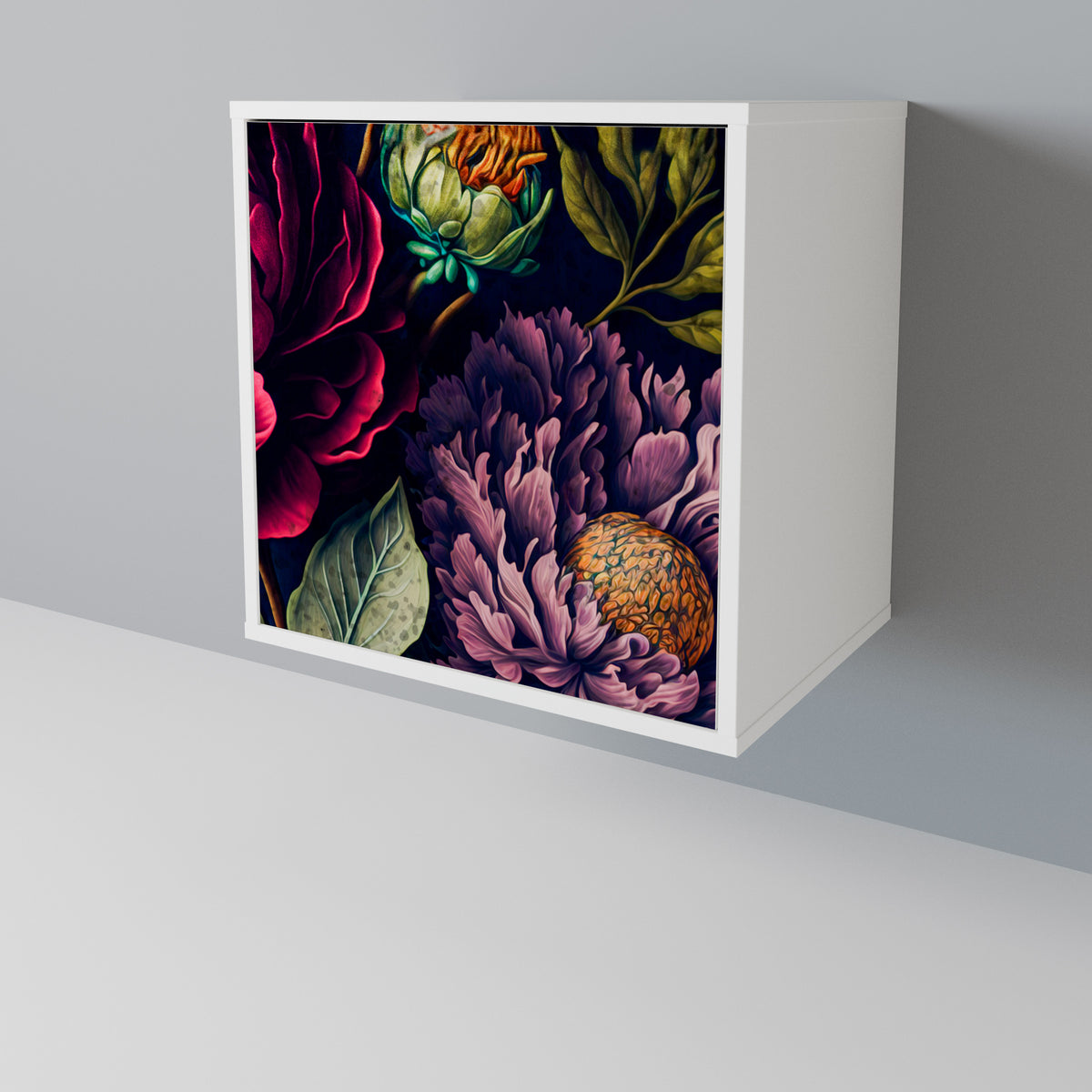 BLOOMING ELEGANCE Jednodveřová komoda