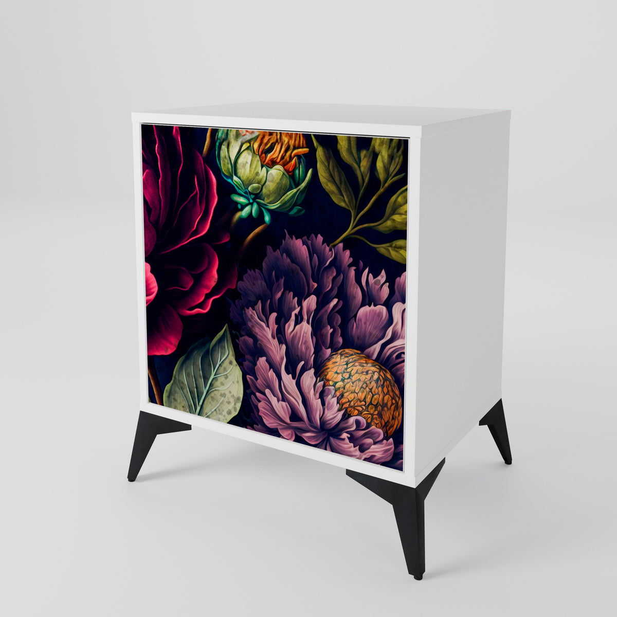 BLOOMING ELEGANCE Jednodveřová komoda