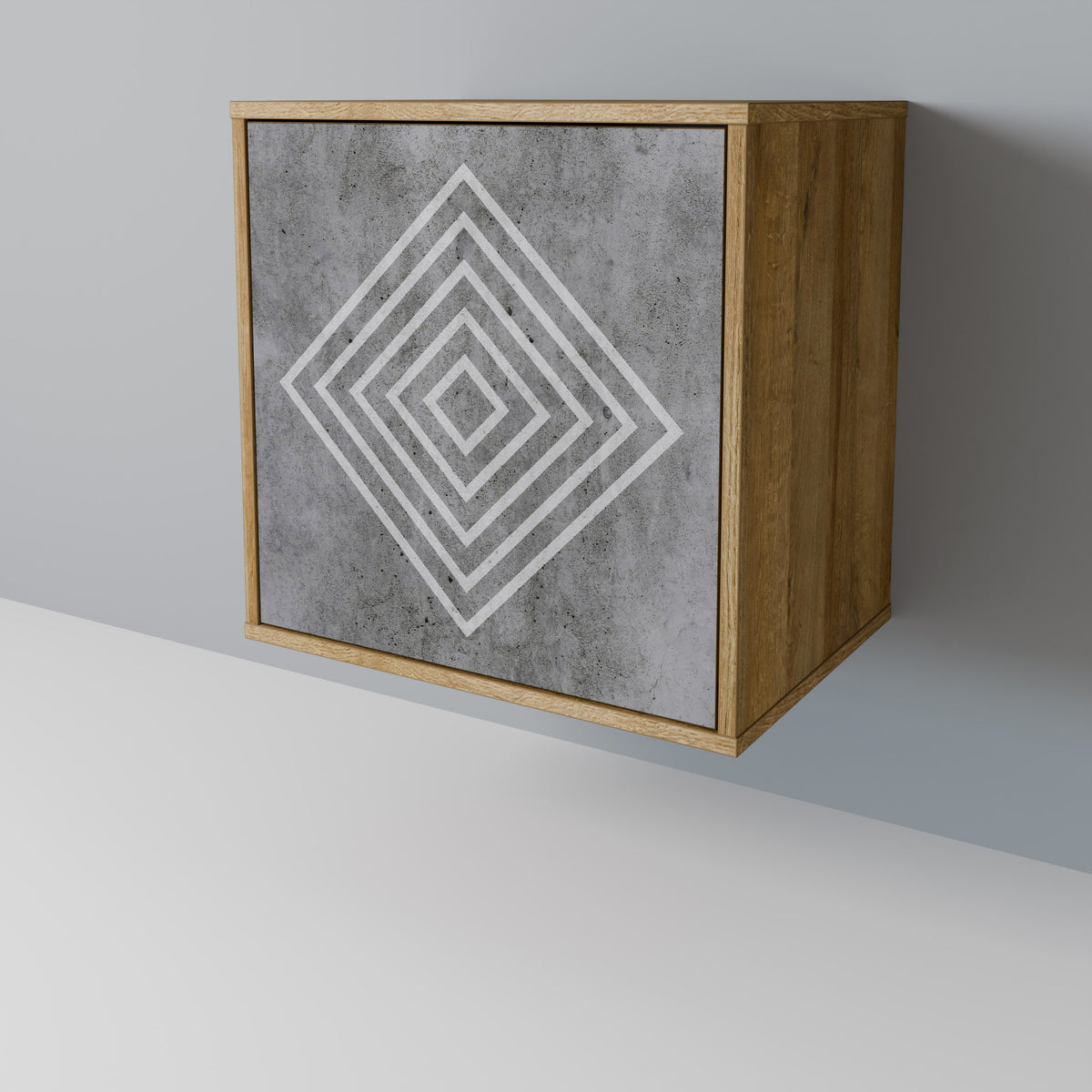 POLYGONAL ARTISTRY Jednodveřová komoda