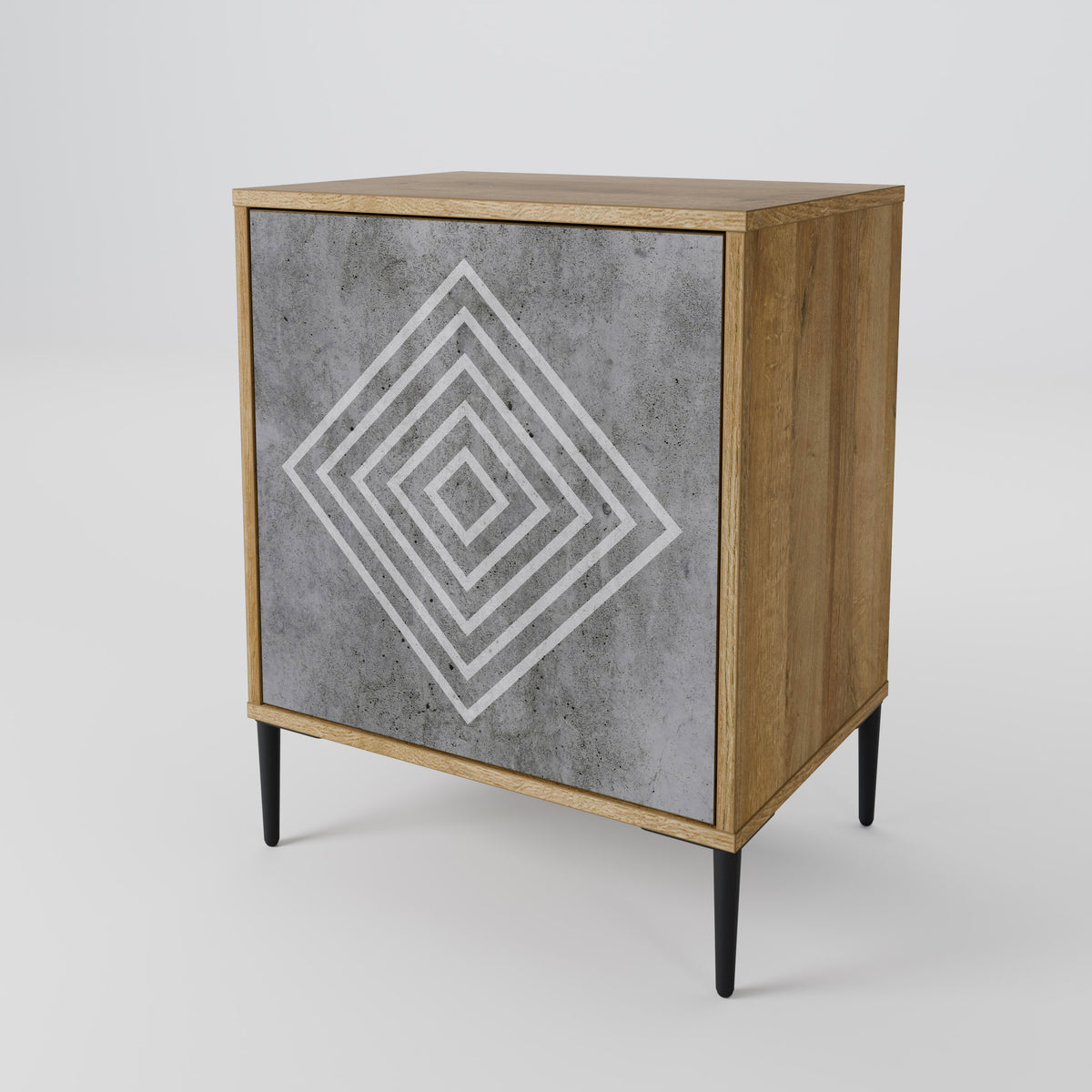 POLYGONAL ARTISTRY Jednodveřová komoda