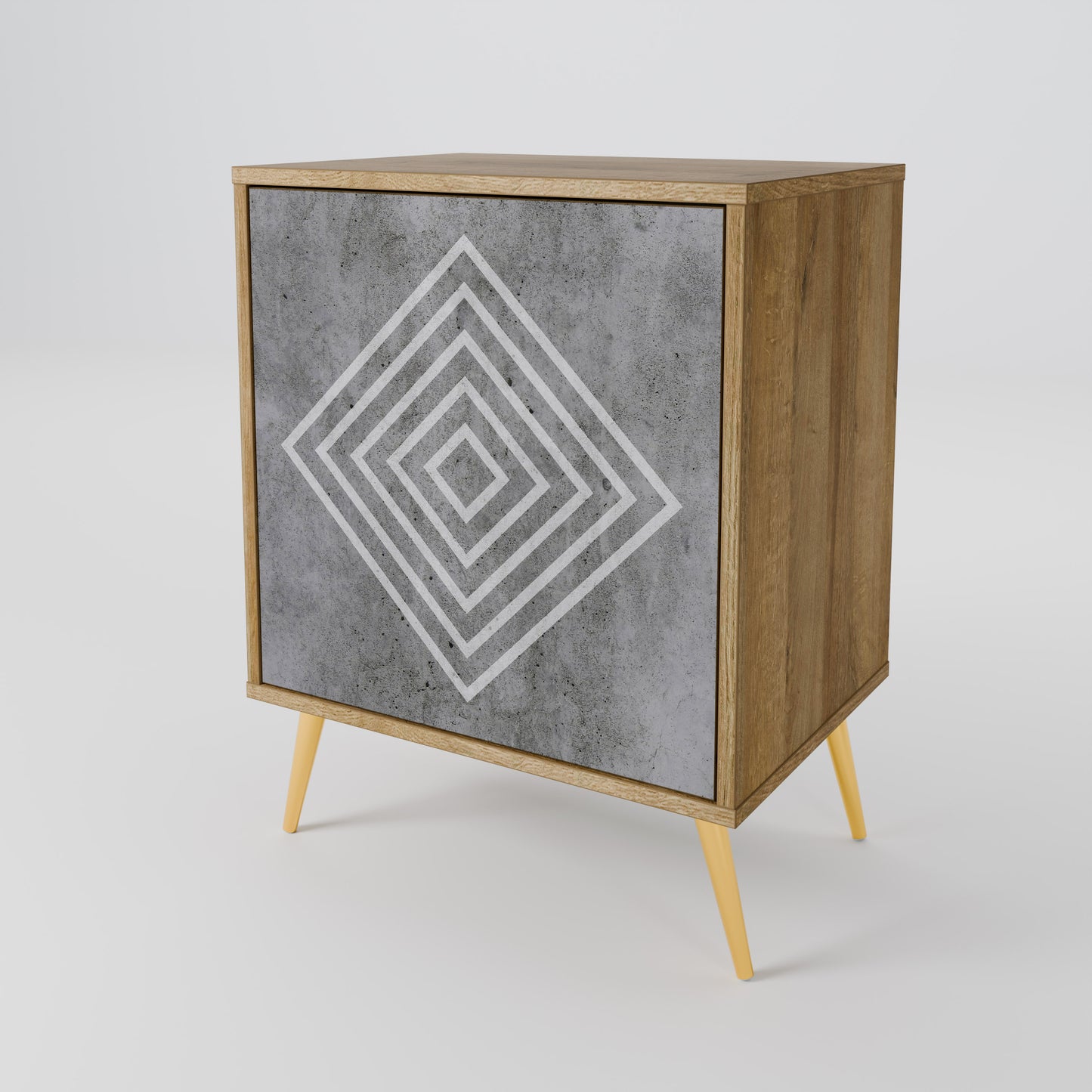 POLYGONAL ARTISTRY Jednodveřová komoda