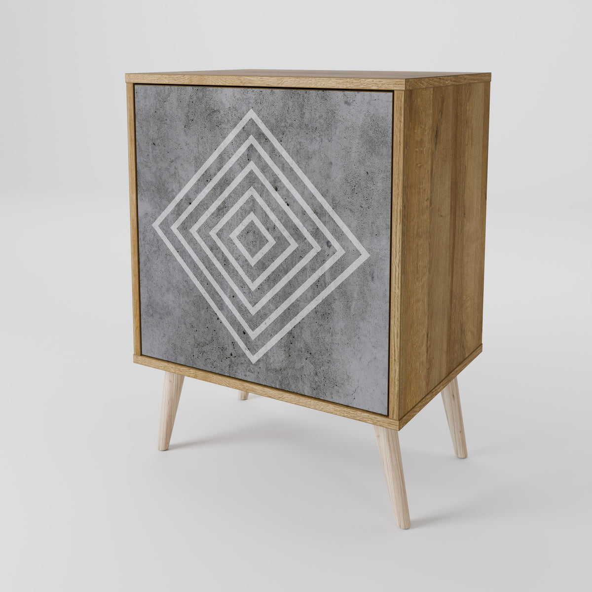 POLYGONAL ARTISTRY Jednodveřová komoda