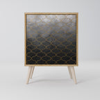 TESSELATED GRAYISH 1-Door Sideboard