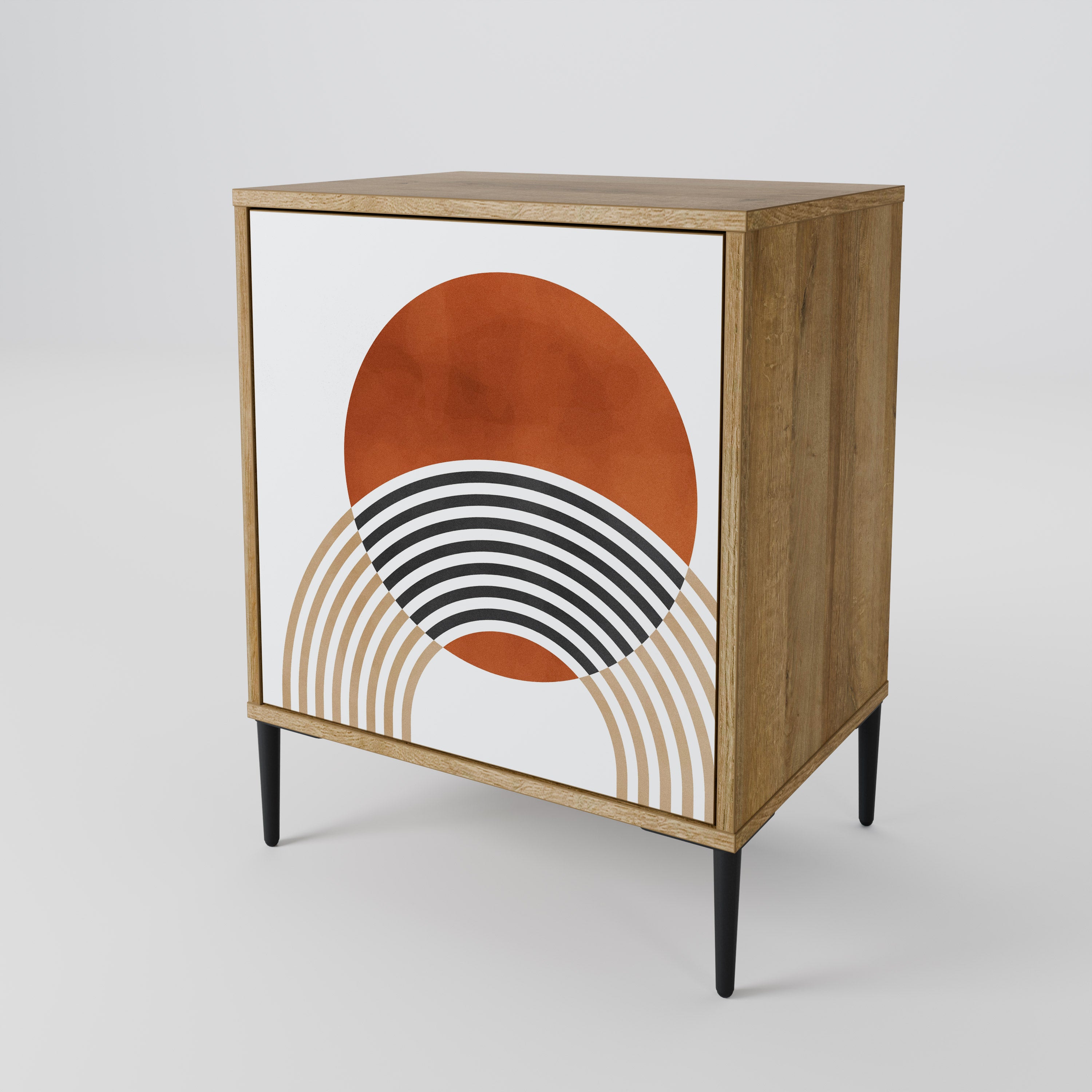 CIRCLE RHYTM 1-Door Sideboard