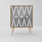 SHARP EDGES 1-Door Sideboard