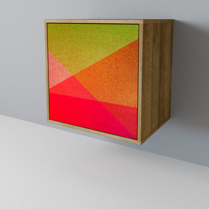 VIVID GEOMETRY Jednodveřová komoda