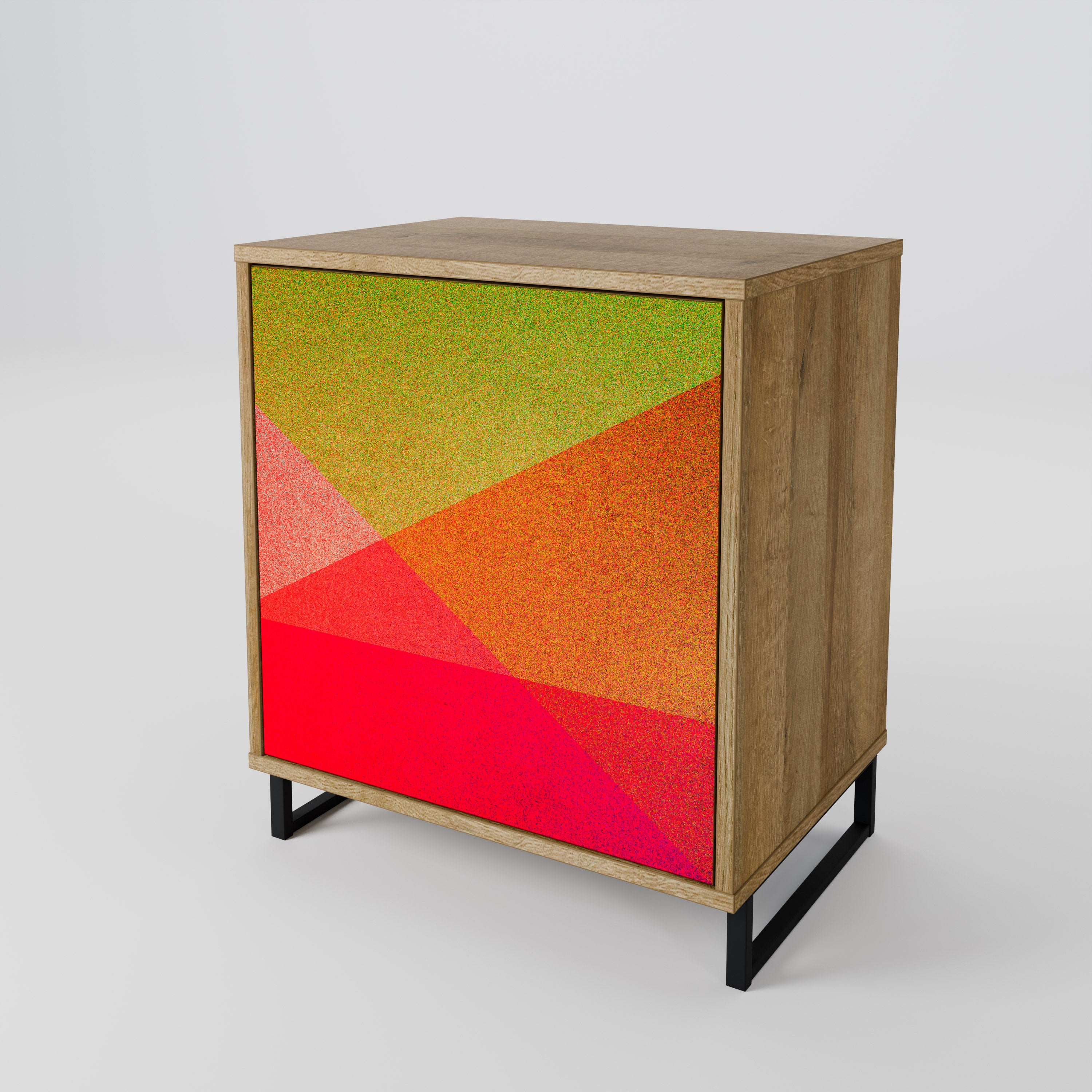 VIVID GEOMETRY 1-Door Sideboard