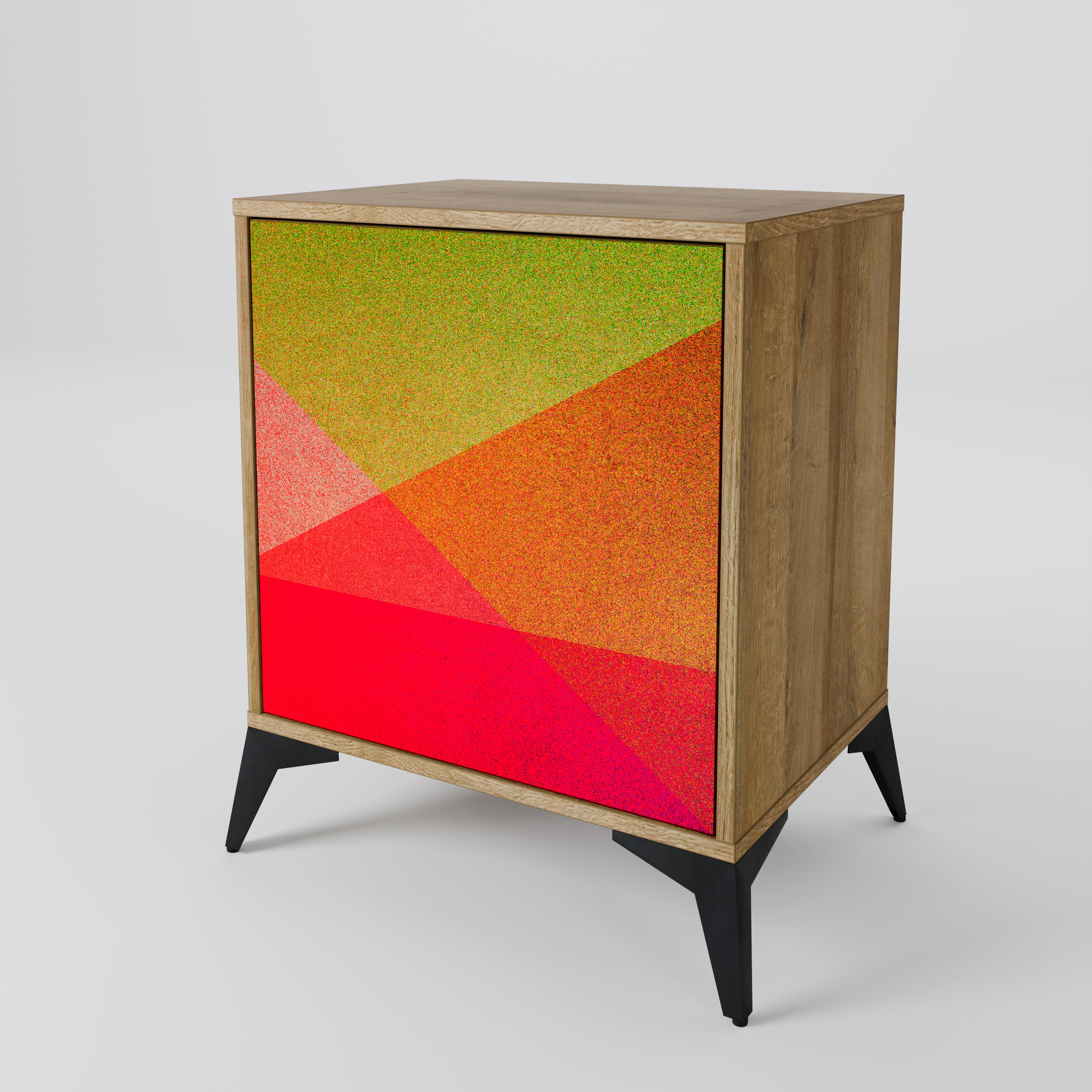 VIVID GEOMETRY 1-Door Sideboard