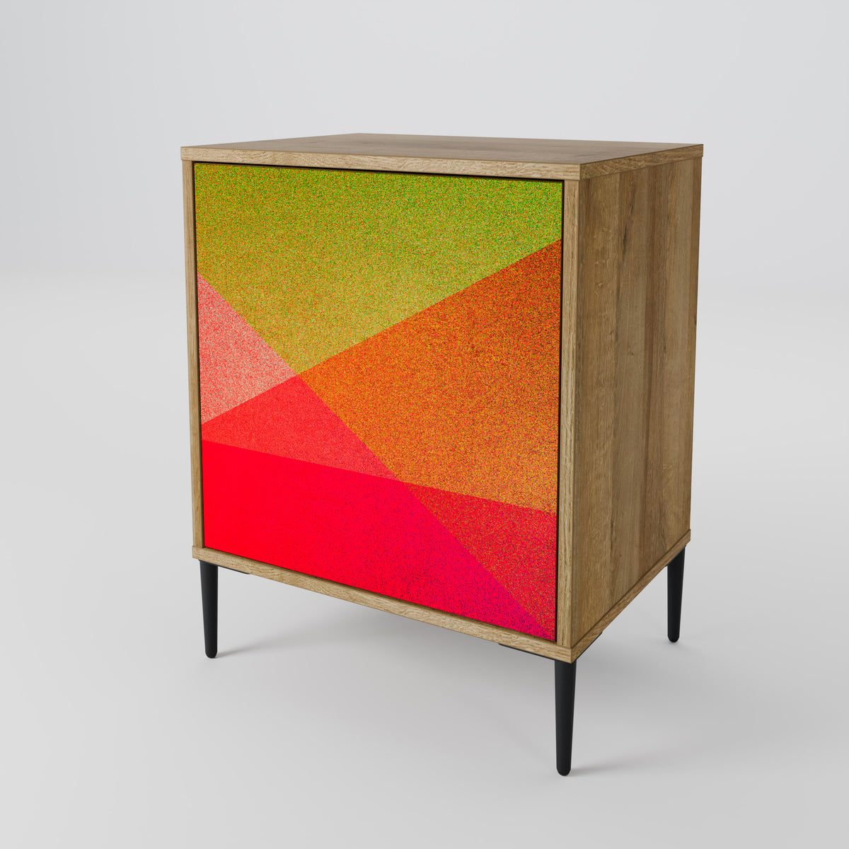 VIVID GEOMETRY Jednodveřová komoda