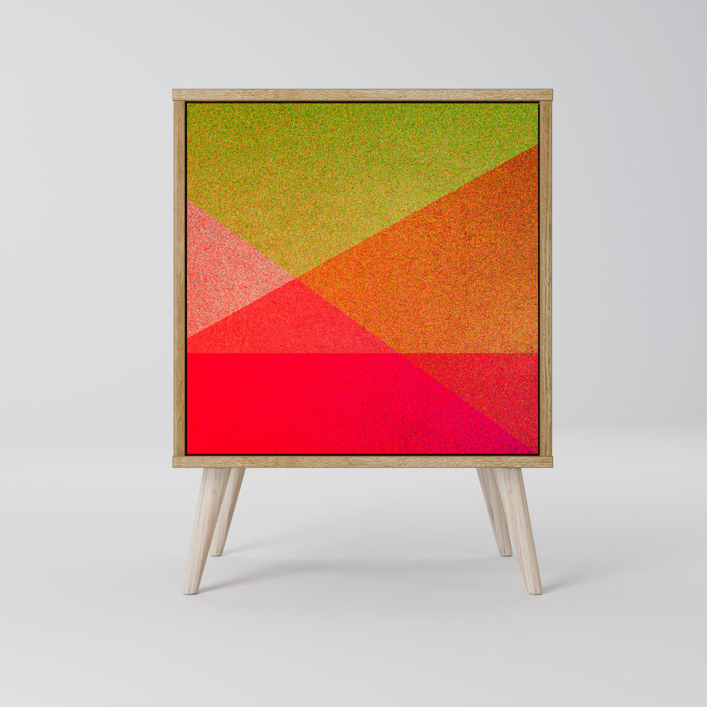 VIVID GEOMETRY 1-Door Sideboard