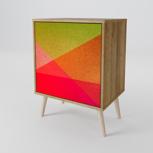 VIVID GEOMETRY Jednodveřová komoda