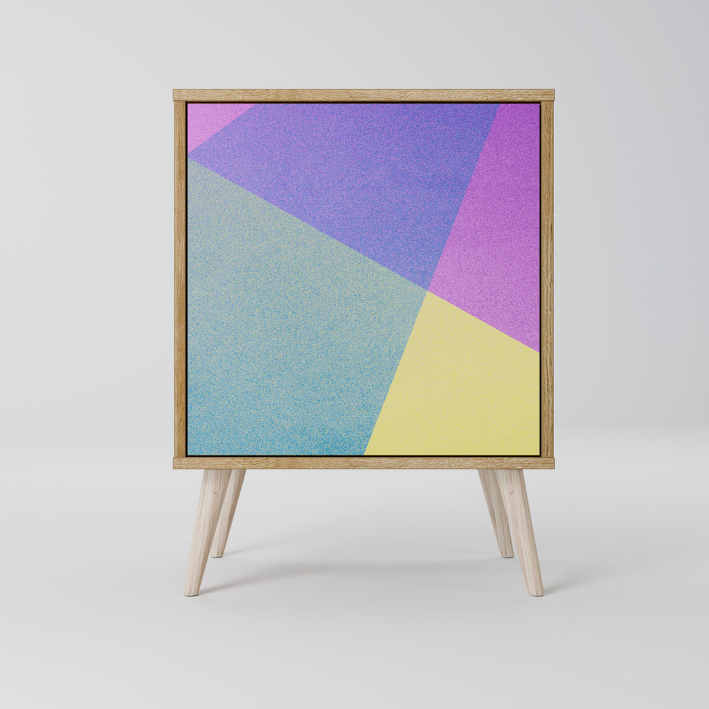 BRIGHT GEOMETRY 1-Door Sideboard