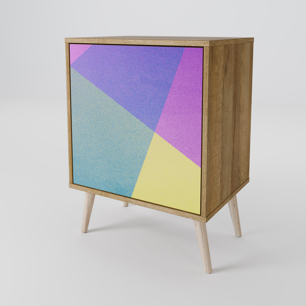 BRIGHT GEOMETRY 1-Door Sideboard