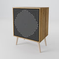POLYGON ILLUSION 1-Door Sideboard