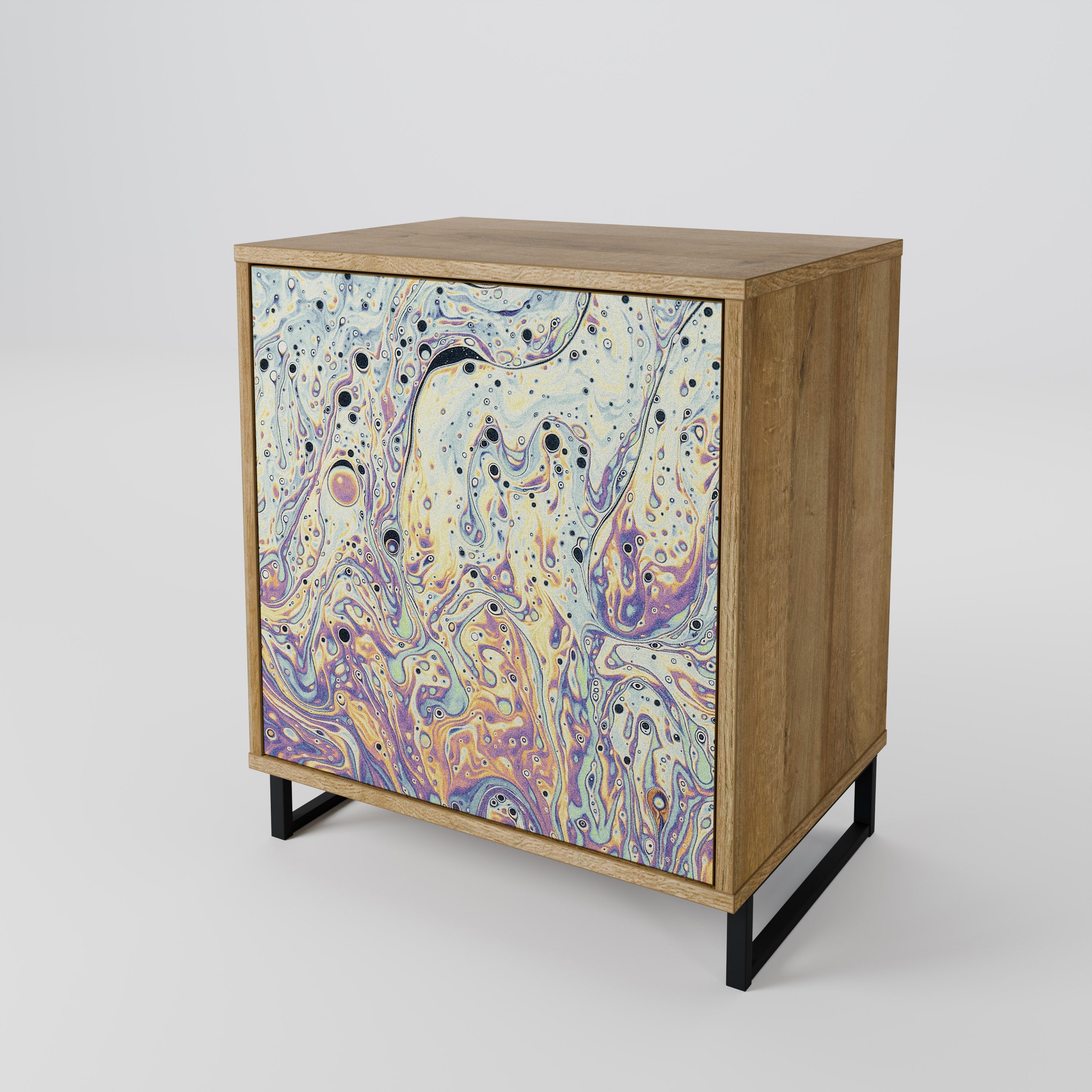 MOSAIC OF COLORS 1-Door Sideboard