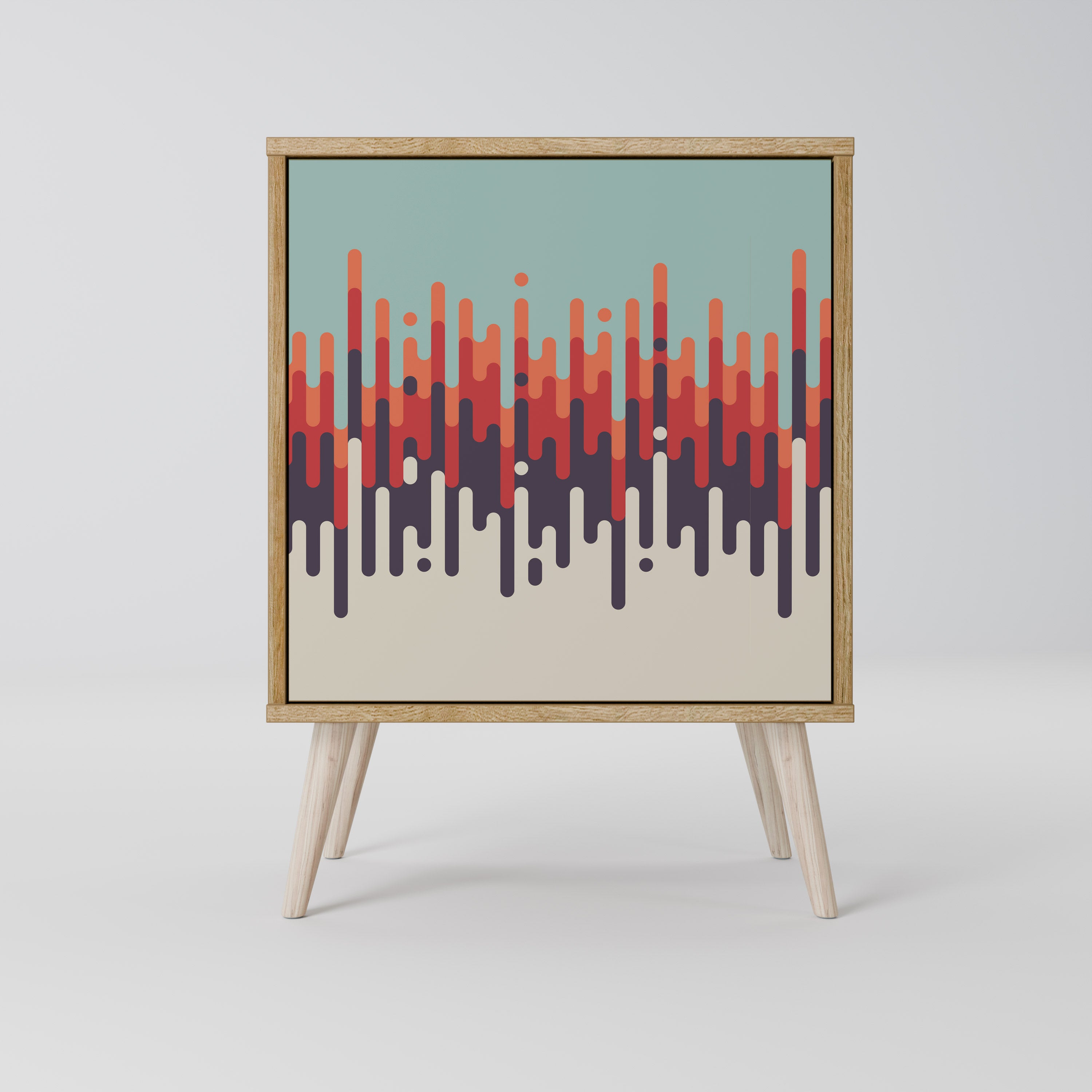 CHROMA CONTOURS 1-Door Sideboard