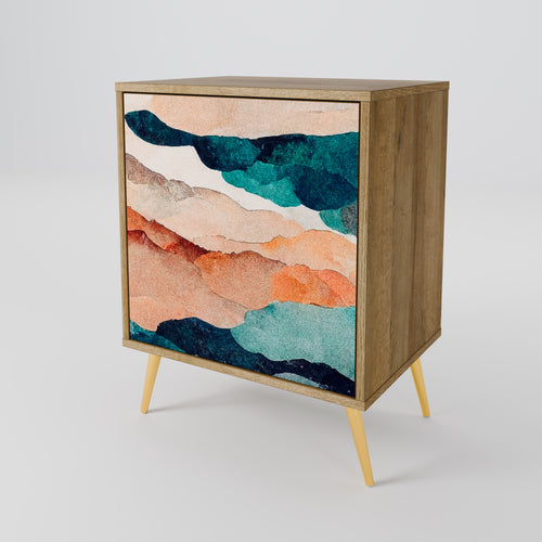 ABSTRACT LANDSCAPE 1-Door Sideboard