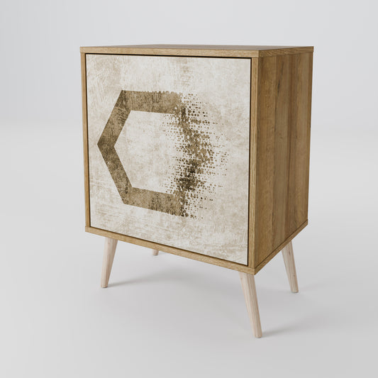 HEXAGONAL SHAPES Jednodveřová komoda