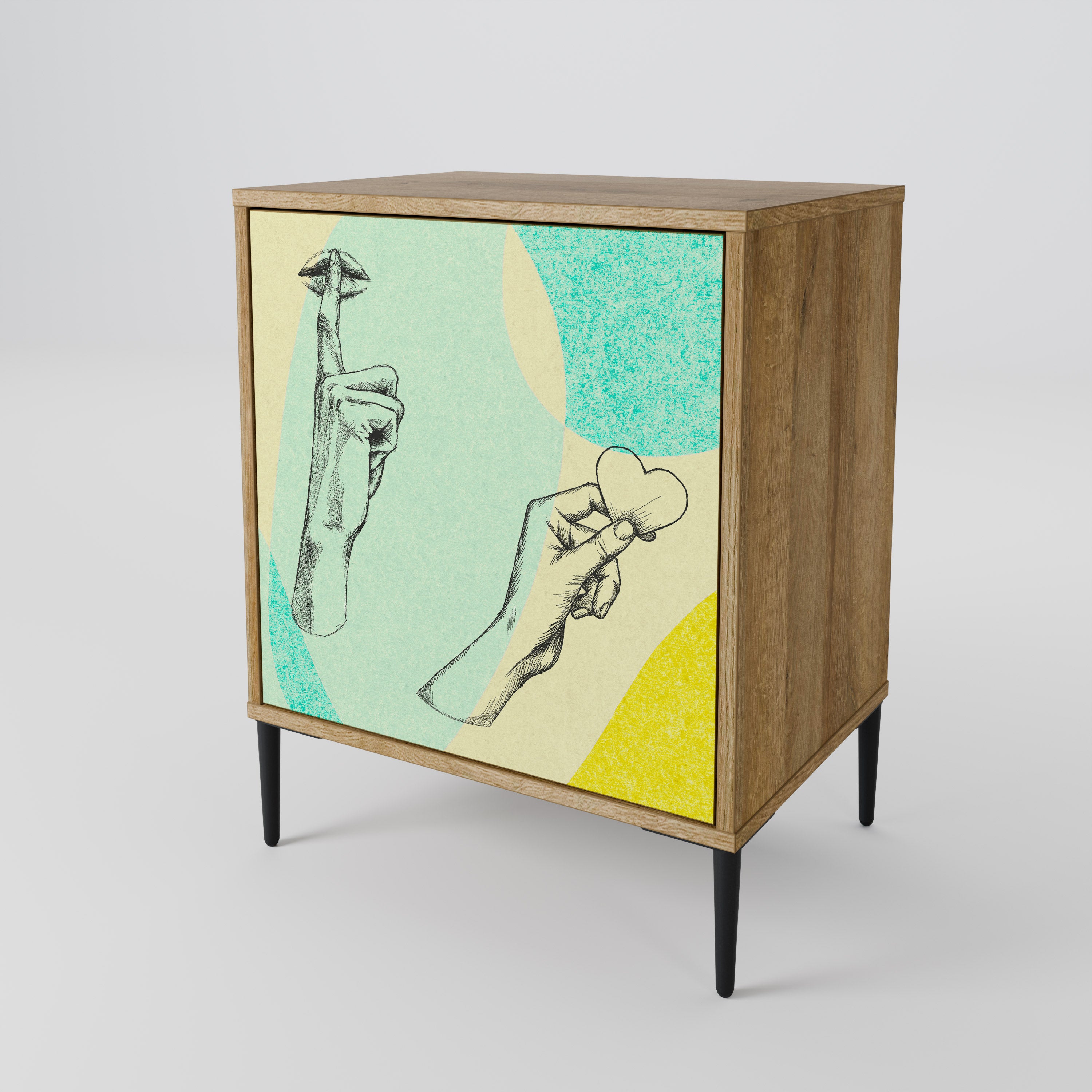 BODY LANGUAGE 1-Door Sideboard