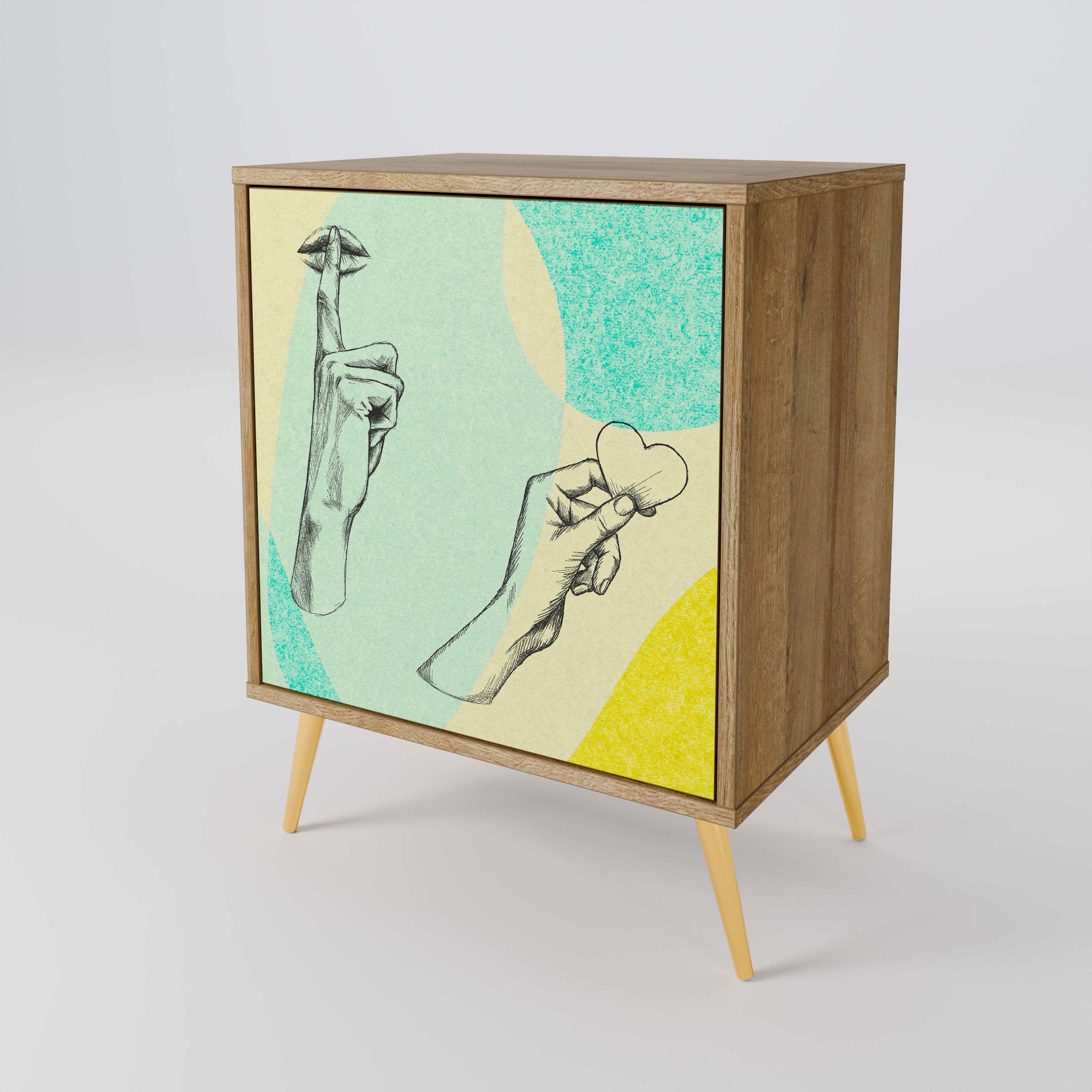 BODY LANGUAGE 1-Door Sideboard