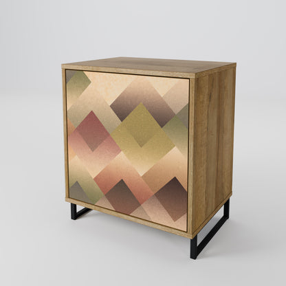 GEOMETRIC FUSION Jednodveřová komoda
