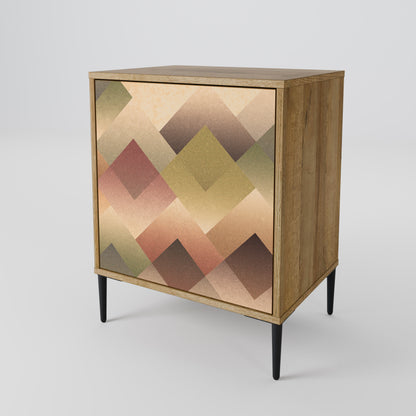 GEOMETRIC FUSION Jednodveřová komoda