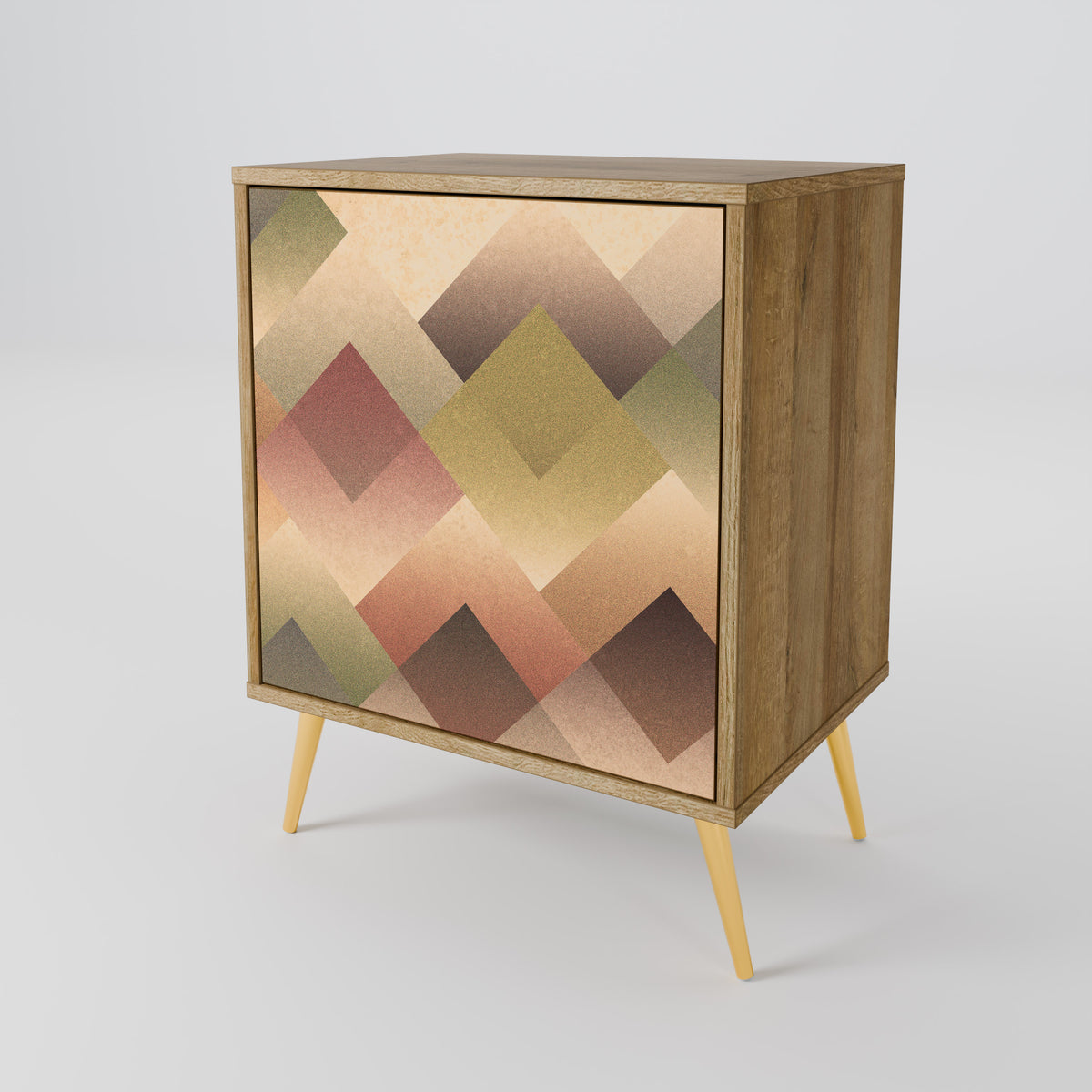 GEOMETRIC FUSION Jednodveřová komoda