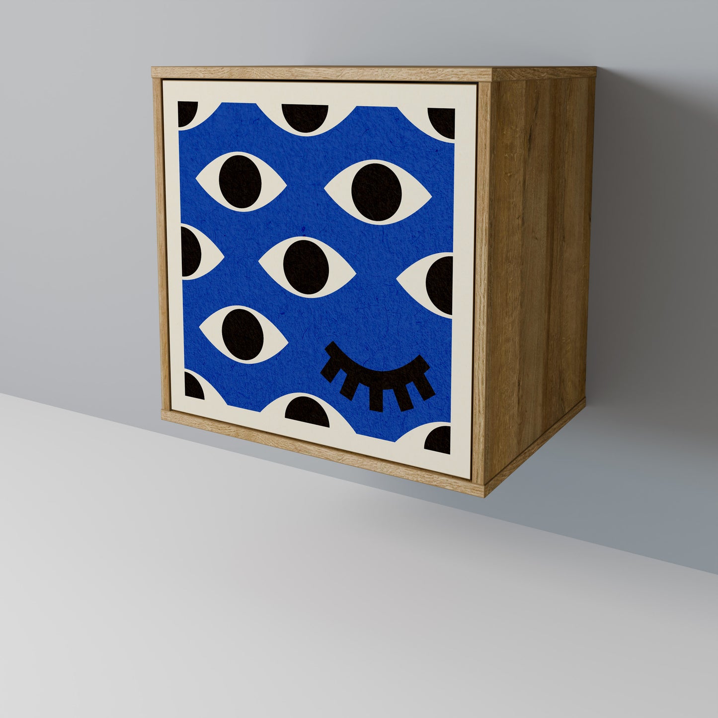 GEOMETRIC EYES Jednodveřová komoda