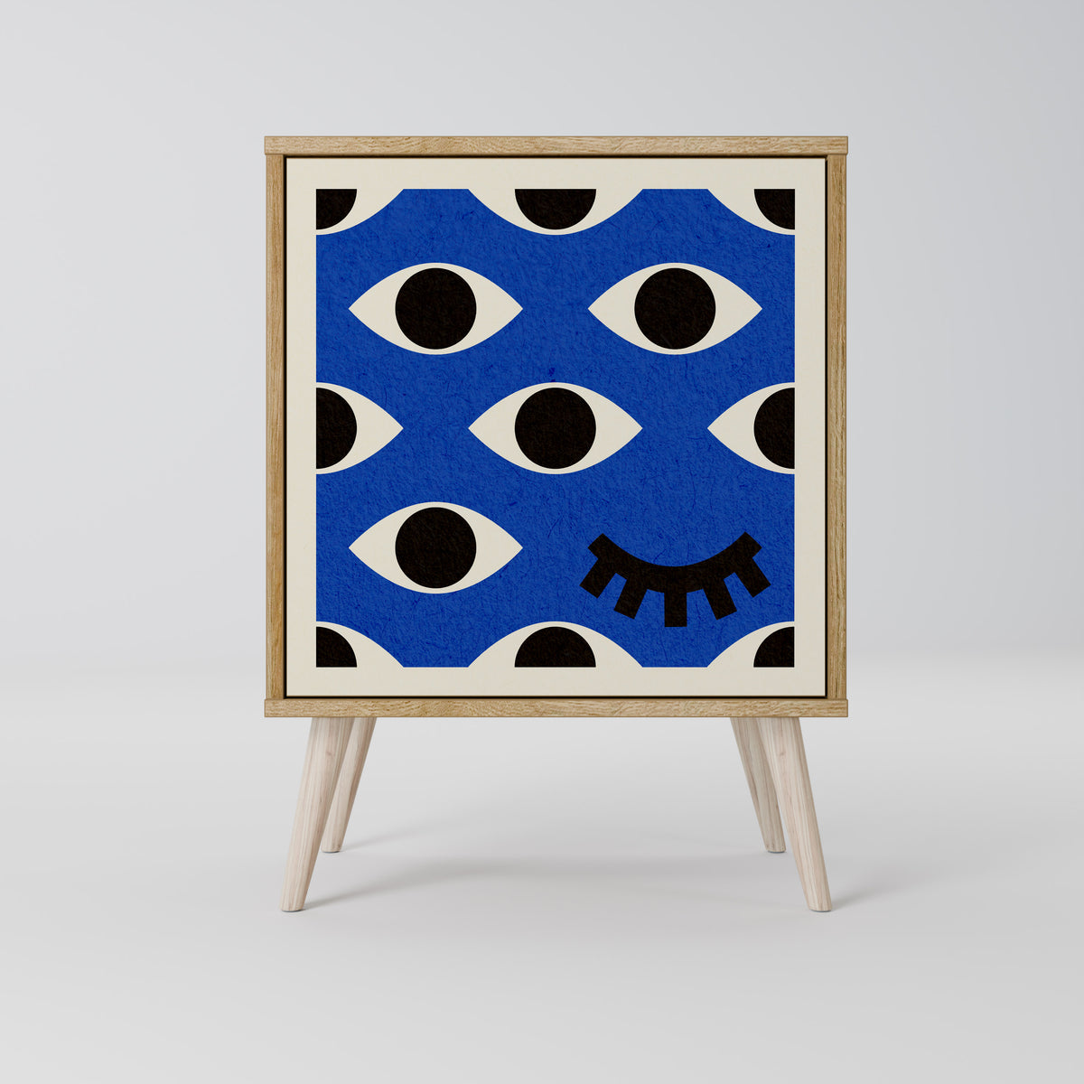 GEOMETRIC EYES Jednodveřová komoda
