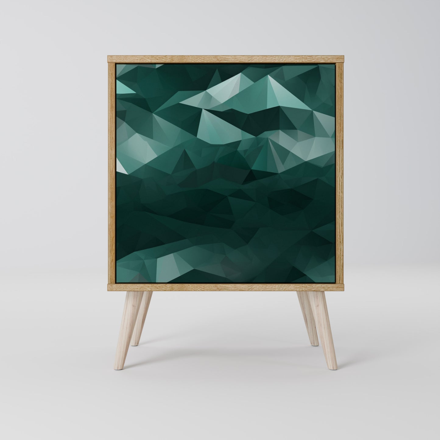 POLYGONAL FLOATING Jednodveřová komoda