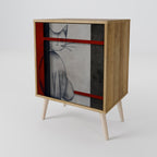 GRAY FIGURES 1-Door Sideboard