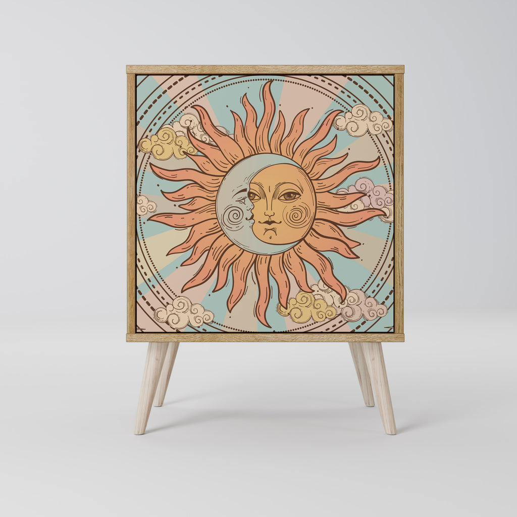 MYSTICAL STRUCTURE 1-Door Sideboard