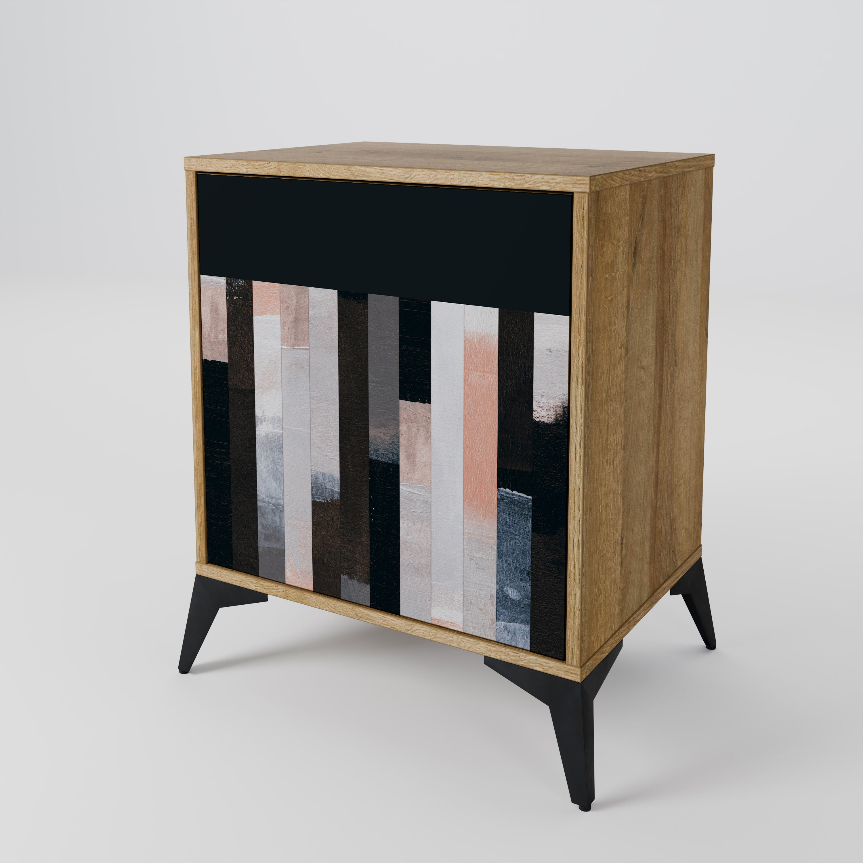 COLLAGE OF RECTANGLES 1-Door Sideboard