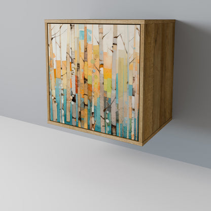 BIRCH KALEIDOSCOPE Jednodveřová komoda