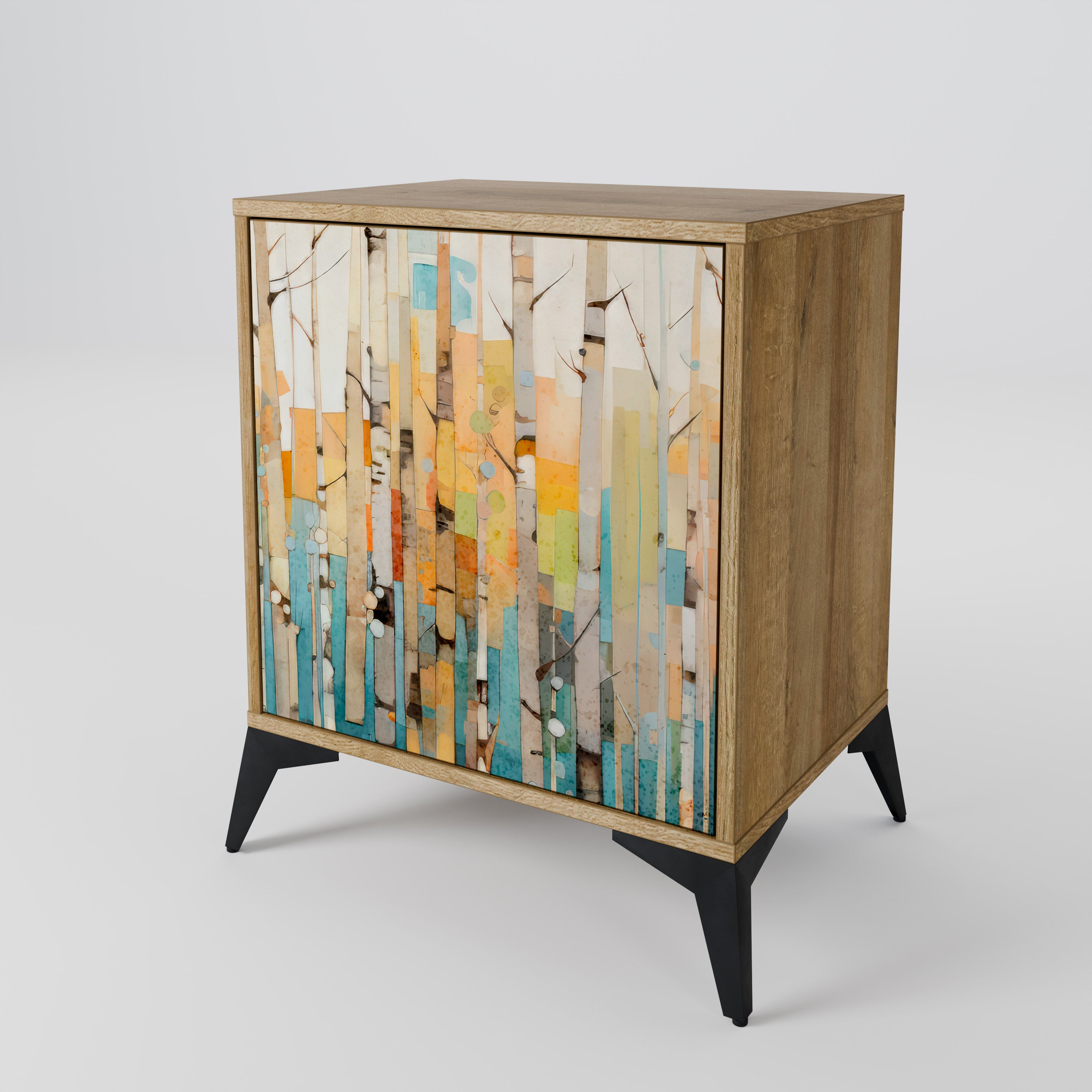 BIRCH KALEIDOSCOPE 1-Door Sideboard