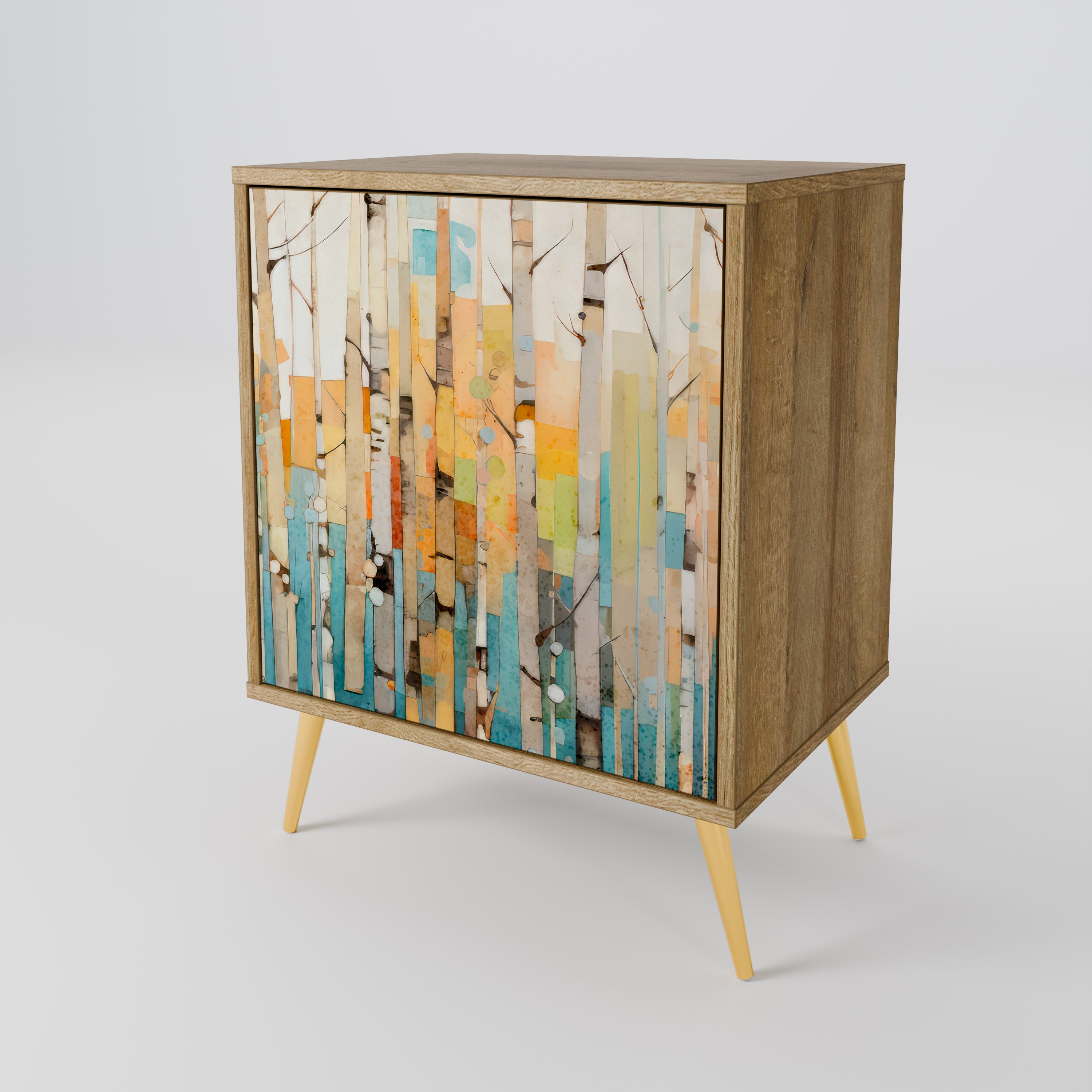 BIRCH KALEIDOSCOPE 1-Door Sideboard