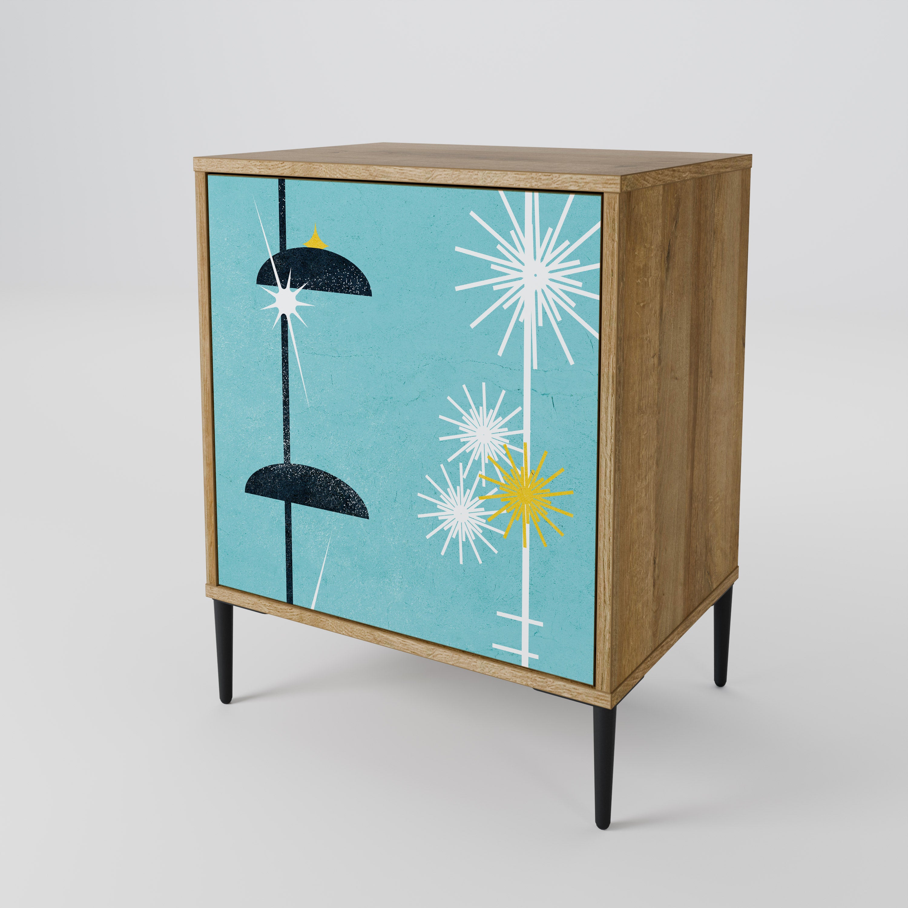 PATHS TO HAPPINESS 1-Door Sideboard