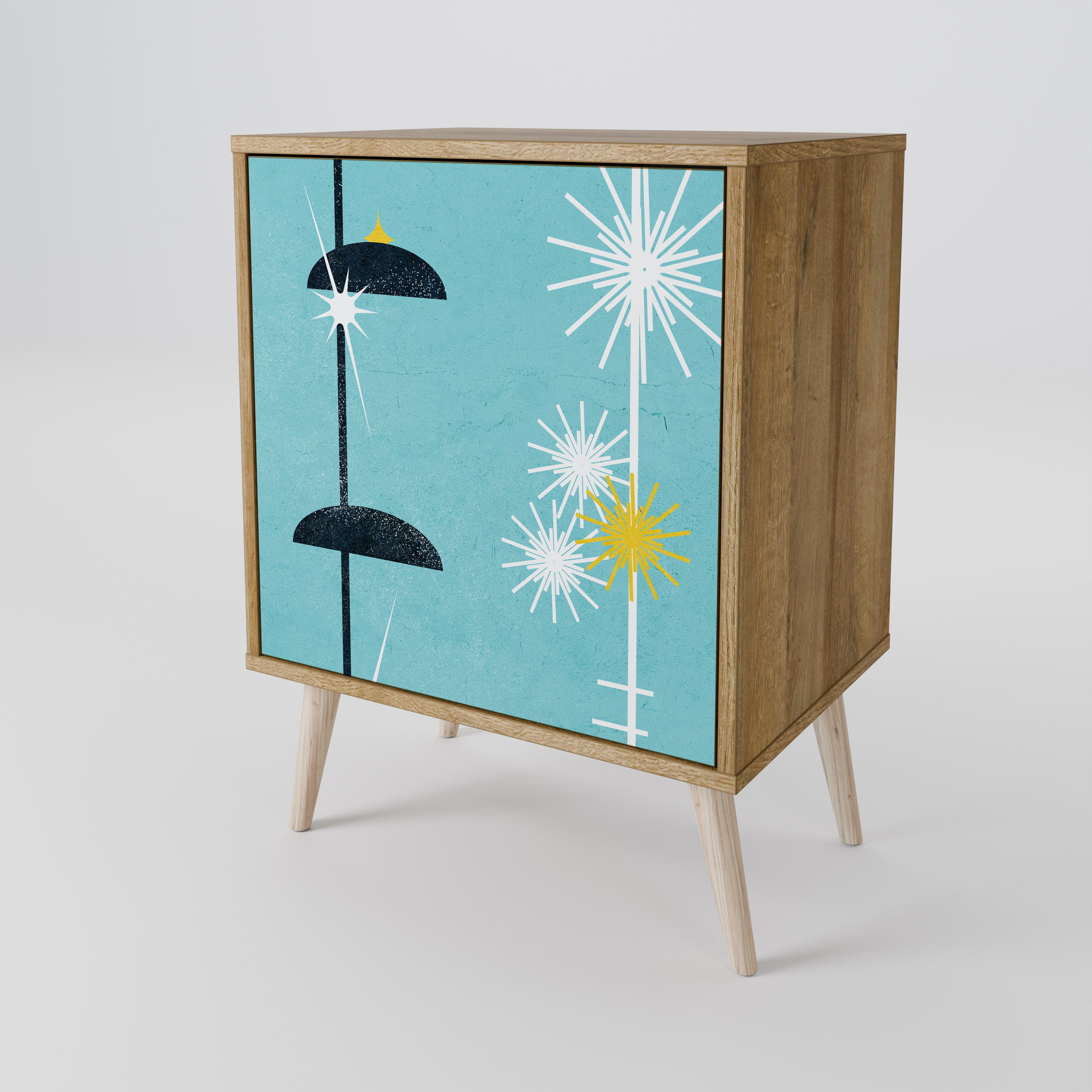 PATHS TO HAPPINESS 1-Door Sideboard