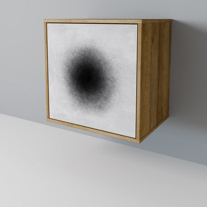 BLACK HOLE Jednodveřová komoda