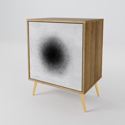 BLACK HOLE Jednodveřová komoda