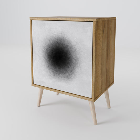 BLACK HOLE Jednodveřová komoda