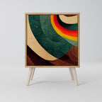 COLORFUL STRANDS Jednodveřová komoda