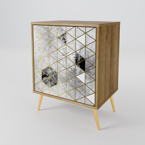 ASHEN ARIA 1-Door Sideboard