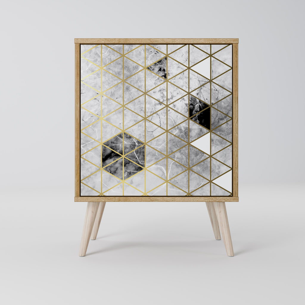 ASHEN ARIA Jednodveřová komoda