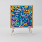 MEMORIES MAP 1-Door Sideboard