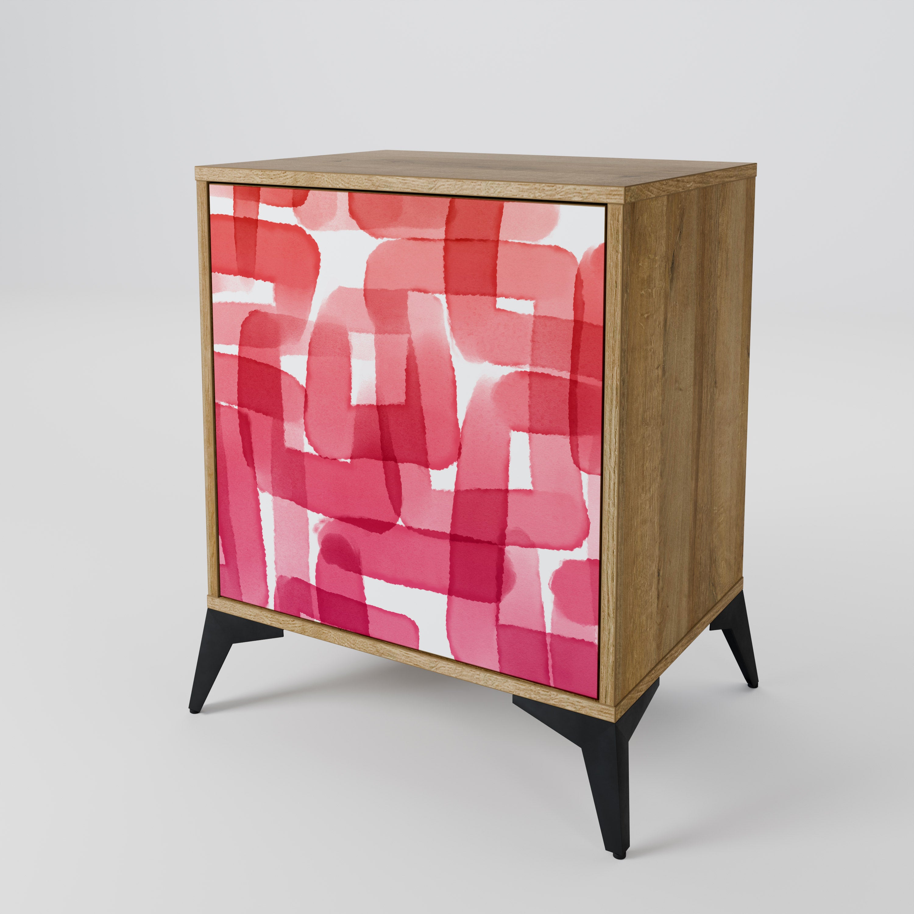 KALEIDOSCOPIC CUBISM 1-Door Sideboard
