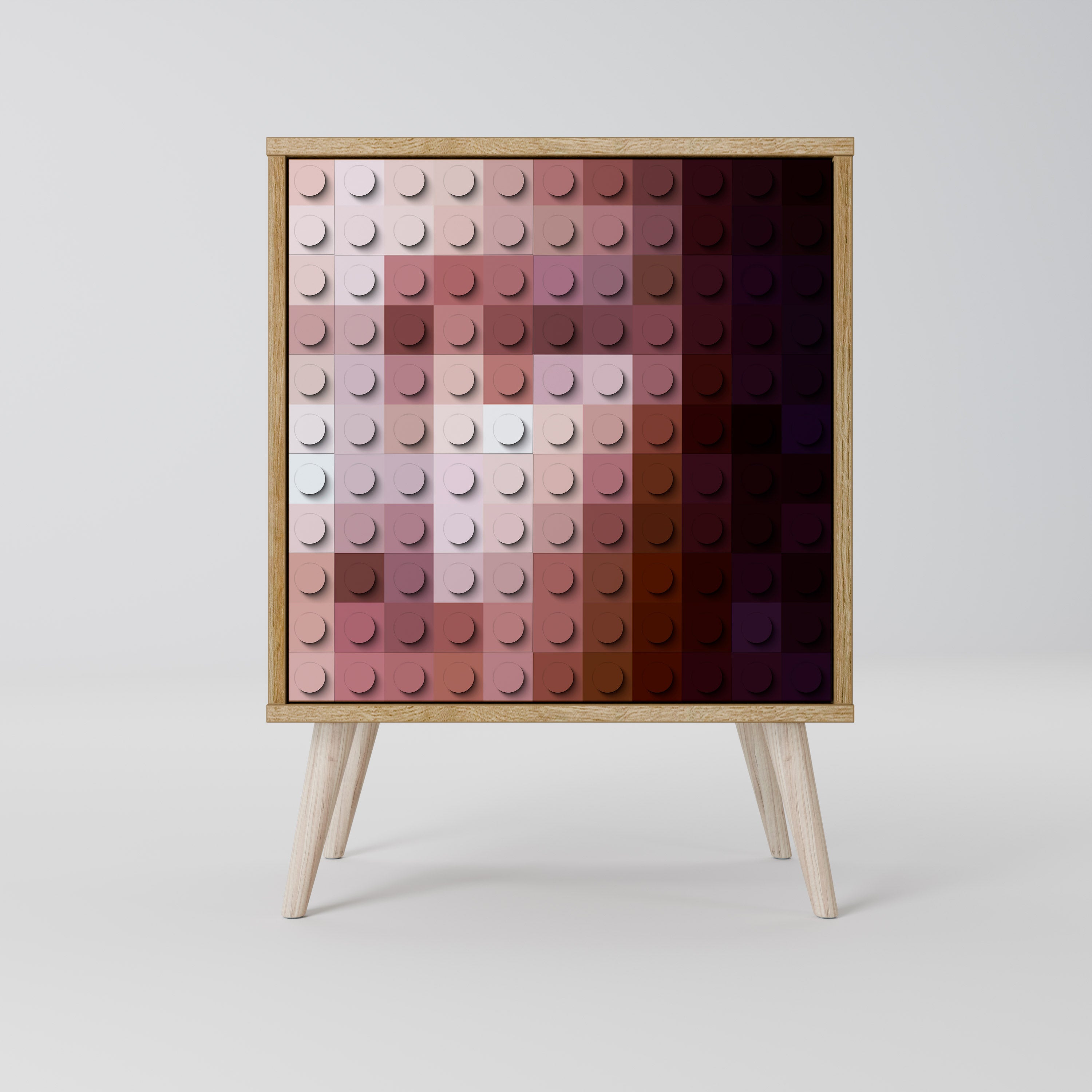 CONSTRUCTIVE ART 1-Door Sideboard